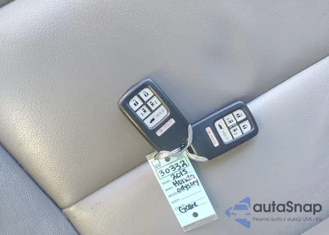 2015 Honda Odyssey Ex-L from USA, damaged, VIN 5FNRL5H6XFB011604